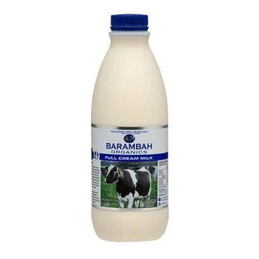 Barambah Milk (cow) Full Cream Unhomogenised  1L